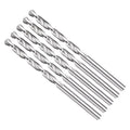 Drill Bit, 3.5mm Cutting Diameter, 4241 HSS 118° Cutting Angle Uncoated Bright Versatile Jobber Bits - (Applications: for Drilling Plastic Wood Soft Metal), 5-Pieces
