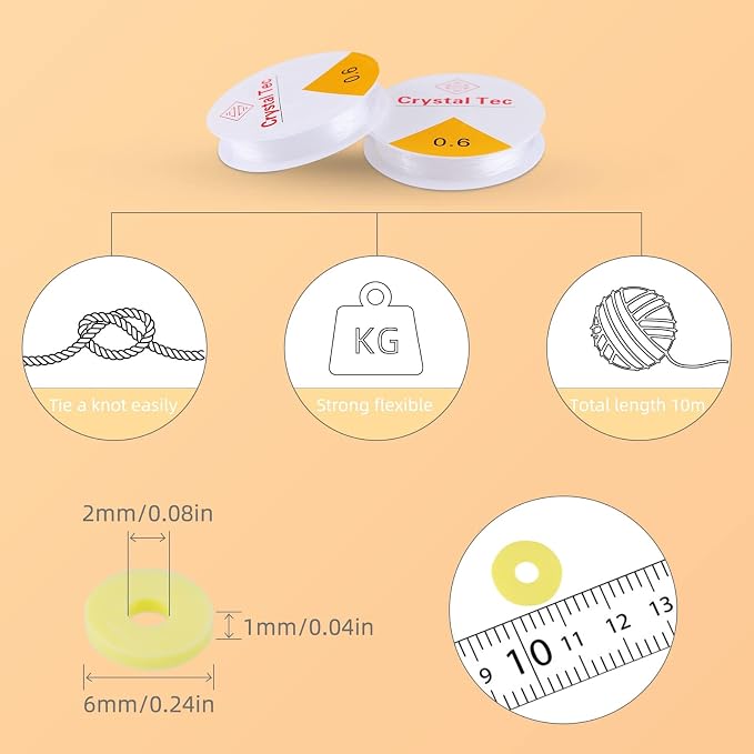 SJZWSD 6-Box Friendship Bracelet Making Kit - Image 5