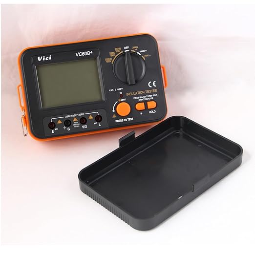 Vc60b+ Insulation Resistance Tester Meter Megohmmeter [Energy Class A++]