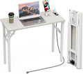 TEMI Small Computer Desk Folding Table by TEMI