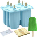 Bangp Popsicle Molds 6-cavity, Non-BPA Silicone Ice Pop Maker | Silicone by Bangp