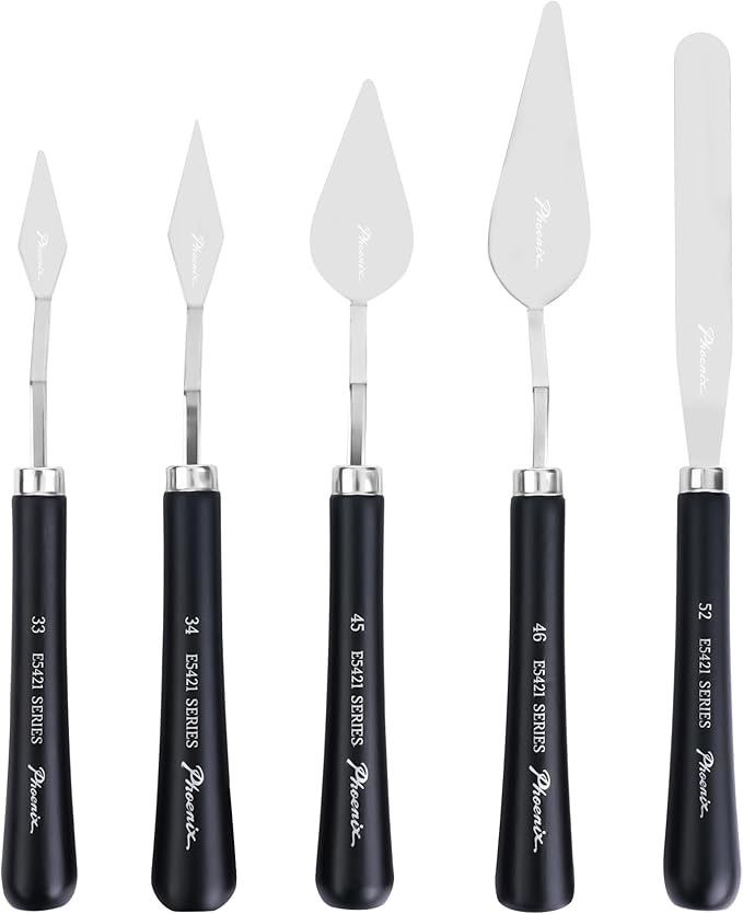 PHOENIX Flexible Palette Knife Set by PHOENIX