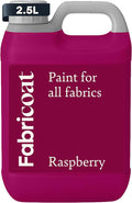 Fabricoat Raspberry Fabric Upholstery Paint & Dye | 2500ml / 85 fl oz | Restore by Fabricoat