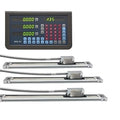 3-Axis Digital Readout Display 14" x20“x40 (370mm 520mm 1020mm) Linear Magnetic Scale Kit Magnetic Scale 5um High Accuracy IP67 for DRO Lathe Milling Bridgeport Drill Machine