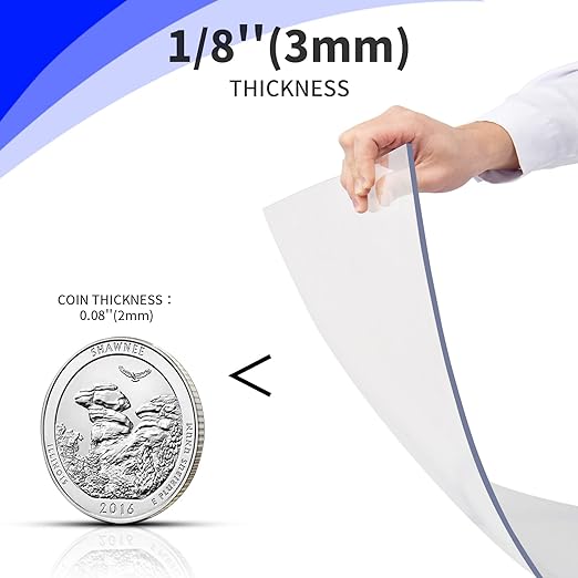 Art3d 1/8" Thick Plexiglass Sheets - Image 2