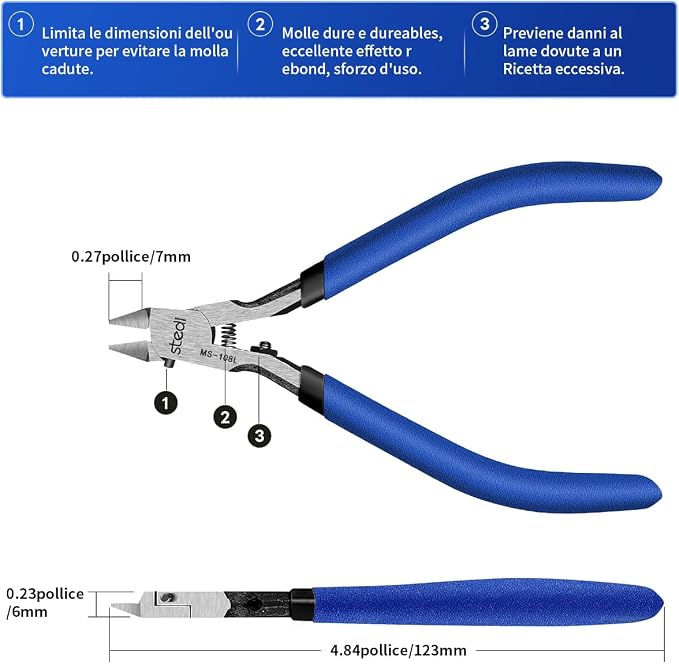stedi Ultimate Model Nippers, Sprue Cutter Ultra-thin | Single-edged Hobby - Image 2