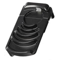 AFA Tooling - Metal Body Deburring Tool, PVC Chamfer Tool for Plastic Pipe with 1/2" Square Drive Pocket, Creates Smooth 15° Chamfered Edges, Reamer for 6 Pipe Sizes from 1-1/4" to 4", Chamfering Tool