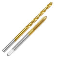 M2.5x0.45 Tap and 2.05mm Drill Bit Kit, M2 HSS Metric Drill and Tap Set, Combination of Drill and Tap Kit for Metal