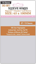 Sleeve Kings Standard Card Sleeves – 110 Count, Large Size, Compatible by SleeveKings