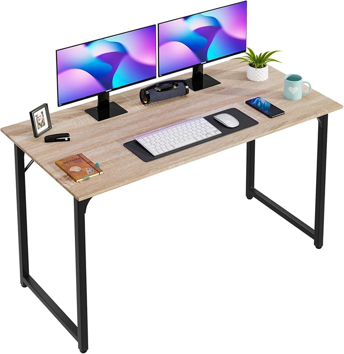 PayLessHere | 47 Inch Computer Desk | Nature | Office Desk by PayLessHere