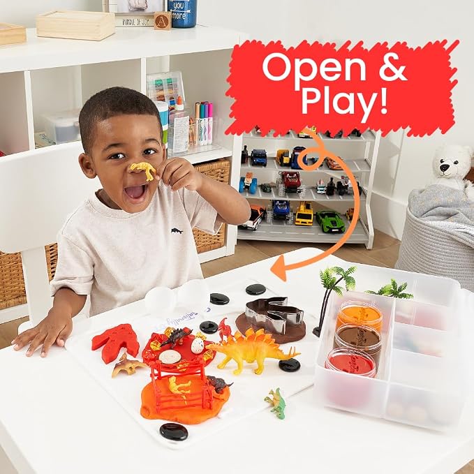 Ultimate Dinosaur Play Dough Kit – Perfect Holiday Gift - Image 6