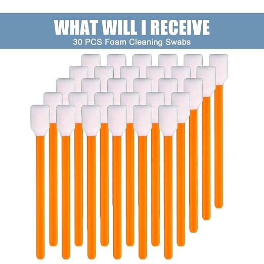 CARGEN 30PCS 5.09" Foam Cleaning Swabs - Image 7