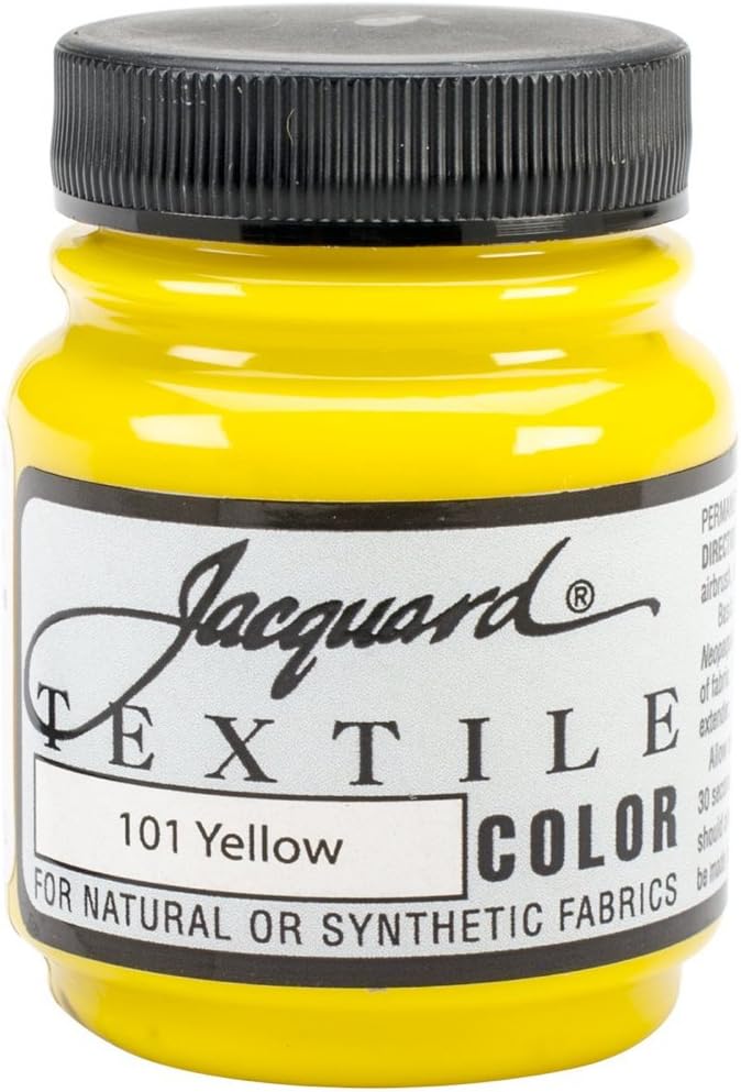 Jacquard Textile Paint 2.25 Oz Yellow by Jacquard