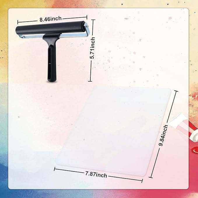 Safetect Gel Plates for Printing 8" x 10", Reusable Gel Transfer Plate - Image 3