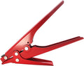Zip Tie Gun, Tensioning and Cutting Zip Tie Tool for Plastic Cable Ties under 3/8 Inch Width