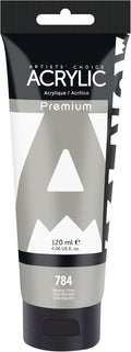 AUREUO Natural Grey Acrylic Paint, 4 Fl Oz / 120ml Single Tube, Rich Pigment by AUREUO