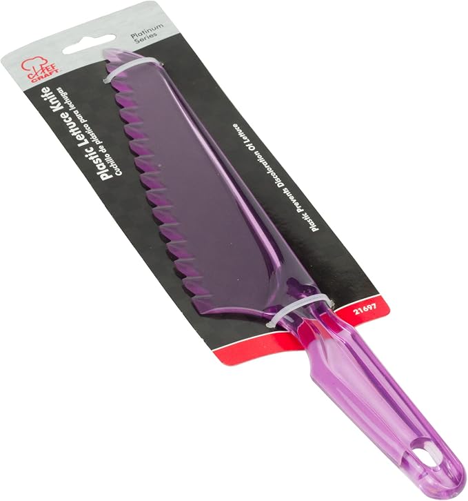 Chef Craft Select Plastic Lettuce Knife, 7 inch blade 12 inches in length - Image 2