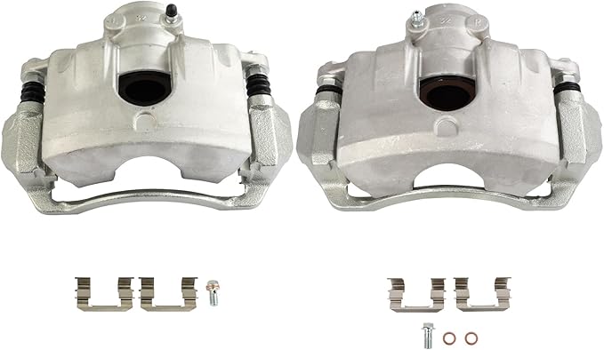 SCITOO 18B5068 18B5069 Front Left & Right Disc Brake Calipers Assembly w/Bracket For Ford For Focus 2008-2011