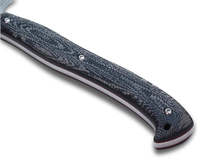Joker Nature HM01 Hunting Axe – 80CrV2 Steel Blade (4.7 in), Micarta Canvas Handle – Tool for Fishing, Hunting, Camping & Hiking