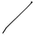 Panduit BT1.5M-M0 Cable Tie, Metal Barb, Miniature, Weather Resistant Nylon 6.6, 6.3" Length, Black (1,000-Pack)