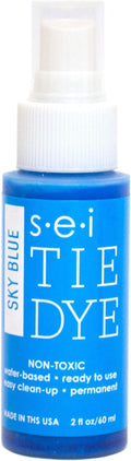 S·E·I S.E.I Sky Blue Tie Dye Spray Bottle, 2- Ounces, Fabric Spray Dye by SEI