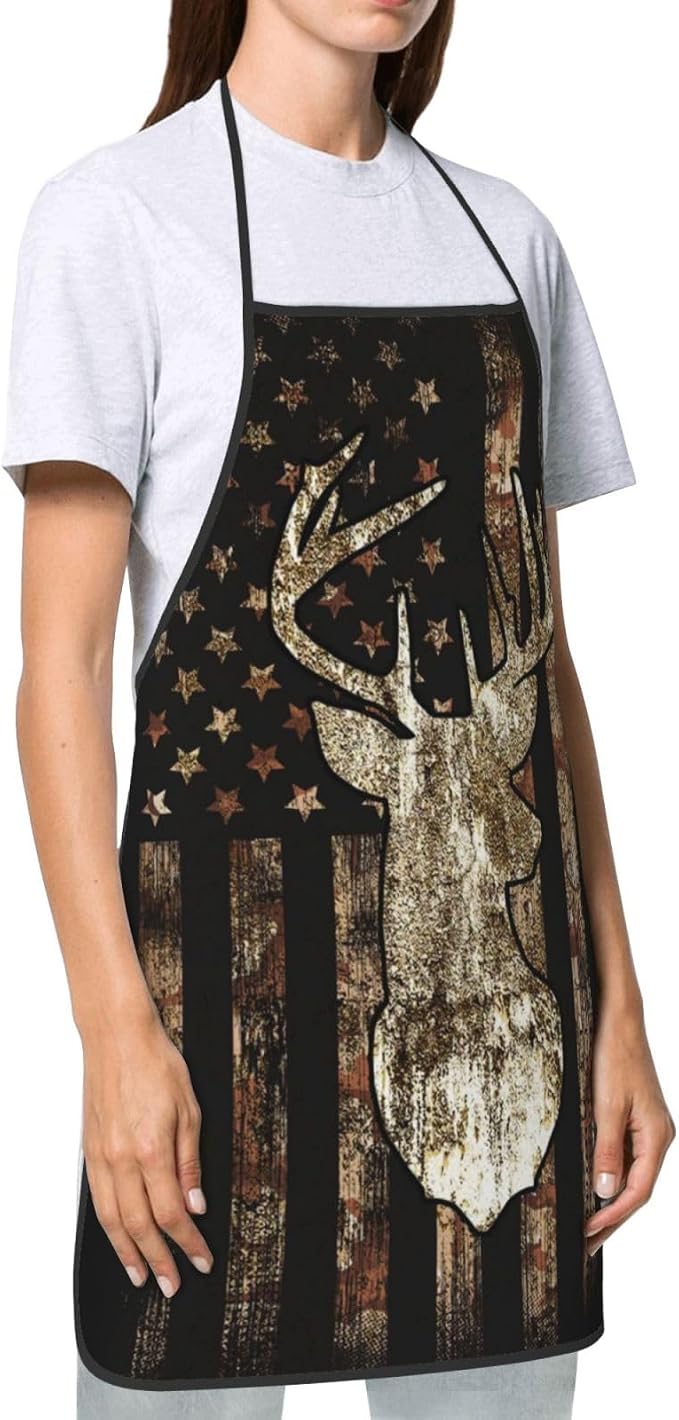 Apron Cooking Chef Work Shop Women Men Baking Decorations Painting Bbq Grilling - Image 4