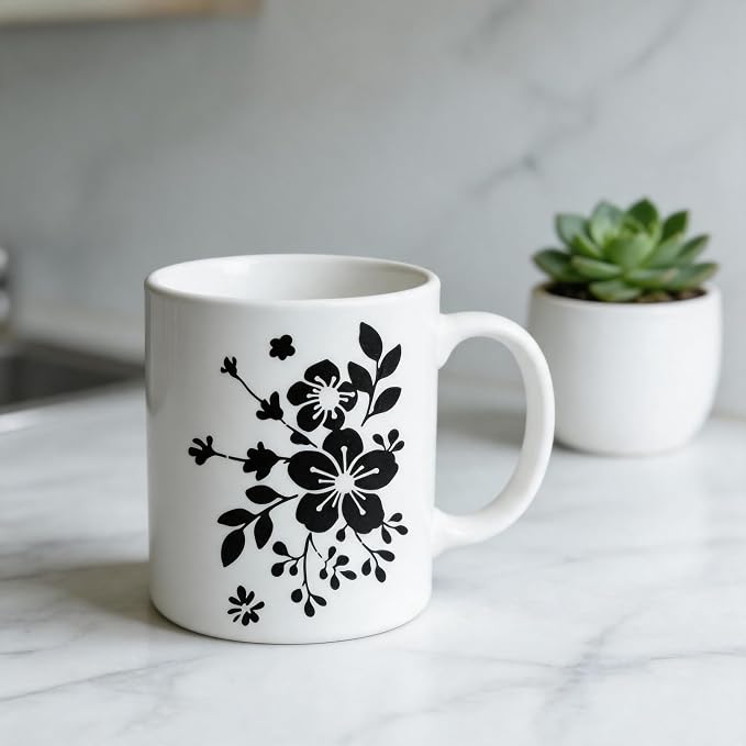 TIAMECH A4 Reusable Vintage Wildflower Branch Stencil - Image 4