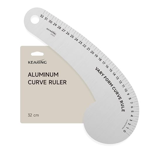 KEARING 32CM French Curve for Pattern Making, Vary Form Curve Ruler | Aviation by KEARING