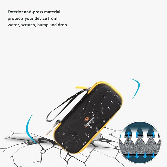Aproca Portable Hard Storage Case, for Fluke 323/302+ / 324/325 Digital Clamp Meter and Accessories