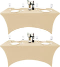 2-Pack 4ft Spandex Table Covers by Unknown