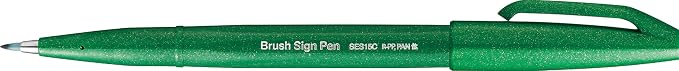 Pentel Fude Touch Sign Pen, Felt Pen Like Brush Stroke by PentelofAmerica