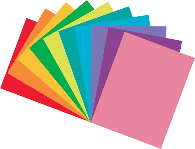 Tru-Ray Construction Paper, 10 Vibrant Colors, 50 Sheets - Image 3