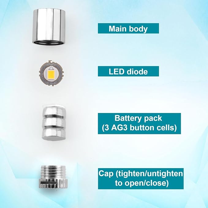 30pcs Miniature LED Lights, Warm White & Cool White Mini Electric Micro Tiny - Image 4