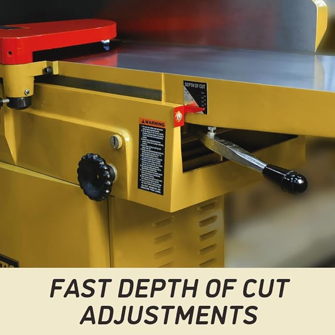 Powermatic 12-Inch Parallelogram Jointer, Helical Cutterhead, 3 HP, 230V 1Ph (Model 1285)