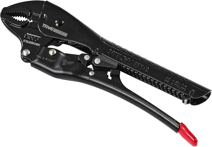 TRUE MECHANIC™ Automatic Curved Jaw Locking Pliers 10-inch