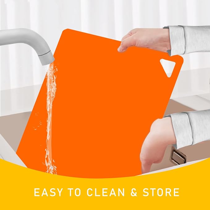 7 Pieces Plastic Flexible Cutting Boards - Image 6