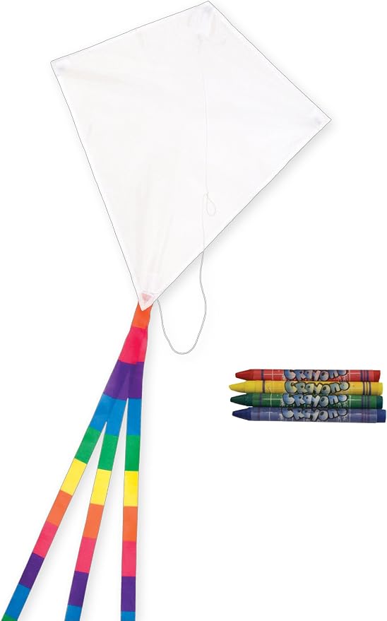 In the Breeze Coloring Diamond 20-inch Kite by InTheBreezeHomePage