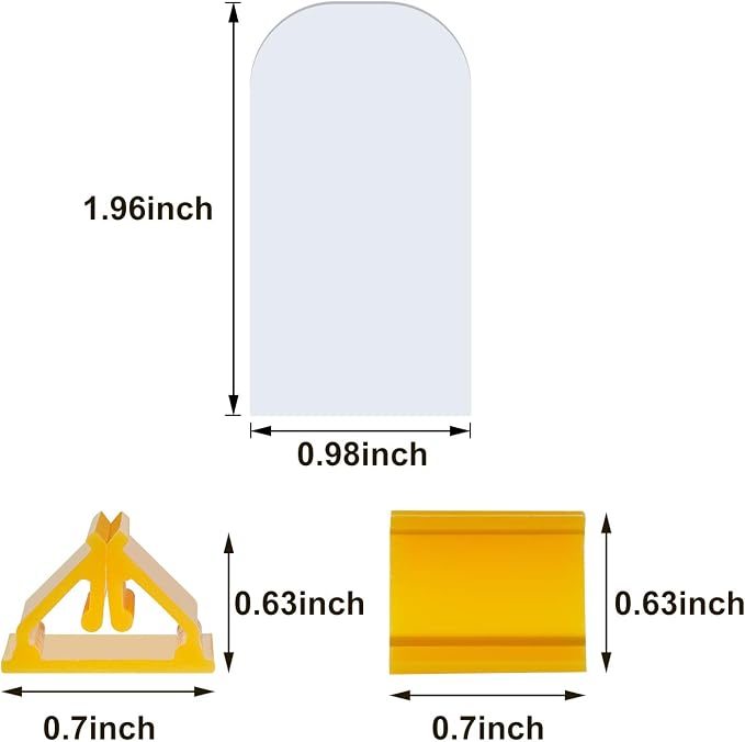 Blulu 12 Set Multicolor Game Card Stands DIY Board Game Pieces - Image 2