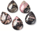 Fashewelry Natural Teardrop Flat Back Cabochons Beads by FASHEWELRY