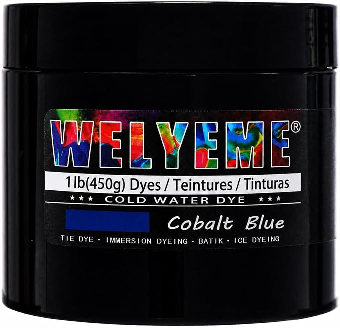 Cold Water Dye 1lb, Tie Dye Powder, Fabric Dye Powder by WELYEME