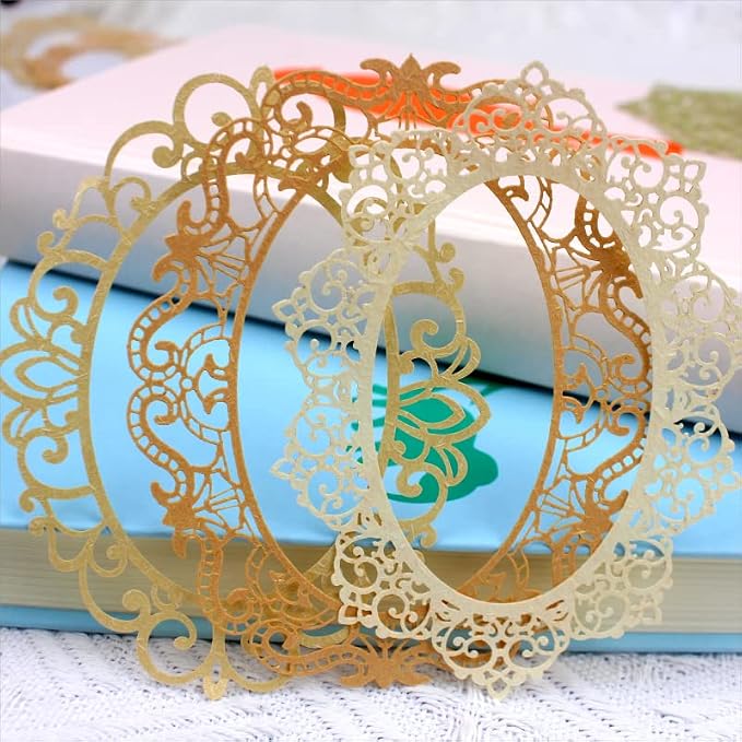Vintage Scrapbook Paper Lace Cutouts - Image 6
