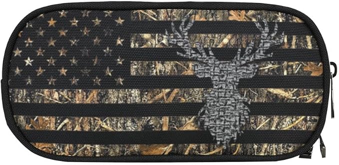 ANANGTEE Camo Deer Flag Pencil Pouch Case - Image 3