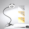 LED Desk Lamp Clip on Light by GARMESE
