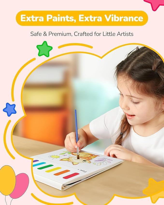 TECJOE 3 Pack Paint with Water Coloring Books - Image 4