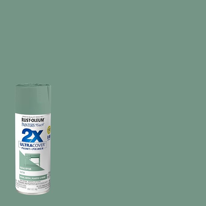 Rust-Oleum 383201 Painter's Touch 2X Ultra Cover Spray Paint, 12 oz, Satin - Image 2