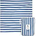 Dock & Bay Quick Drying Towel - for Sports & Gym - Compact, Lightweight - 100% Recycled - Includes Bag - Cabana - Whitsunday Blue, Double Extra Large (180x200cm, 70x78)