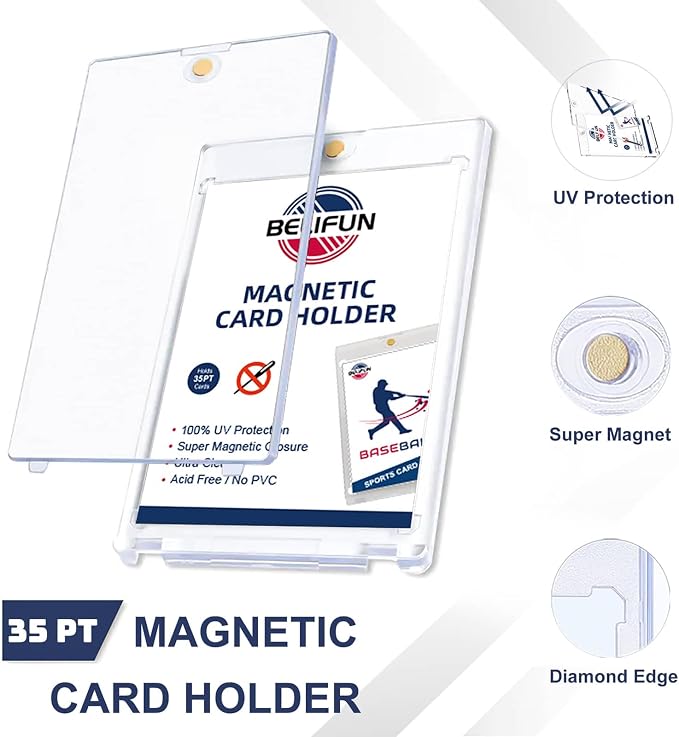 20-Pack One Touch Magnetic Card-Holders - Image 4