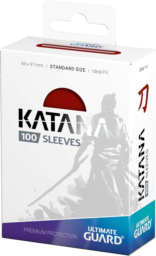 Ultimate Guard Katana Card Sleeves: 100 Standard Size TCG Sleeves, 66 x 91mm - Image 3
