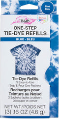 Tulip One-Step Tie-Dye Kit, 3 Fabric Dye Refill Packs by Tulip