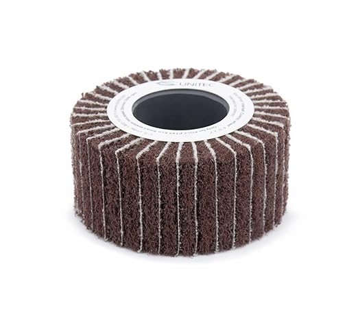 CS Unitec 47303 PTX Interleaf Combi Wheel, 180 Grit, 4" Diameter x 2" Wide